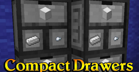 Мод Compact Drawers 1.12.2 (Компактные ящики)