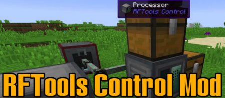 Мод RFTools Control 1.20.1/1.19.4 (Дополнение к RFTools)
