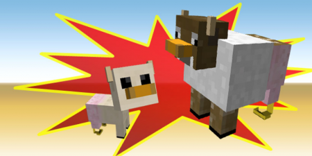 Мод Egg Laying Wool Milk Sow 1.12.2 (Новый моб)