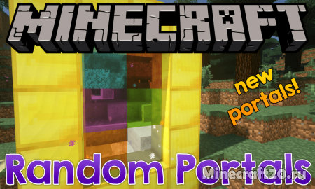 Мод RandomPortals 1.12.2 (Меняем порталы)
