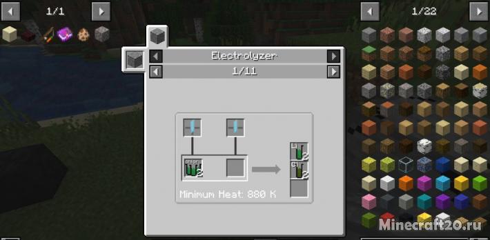 Мод Techemistry 1.18.2/1.16.5 (Больше технологий)
