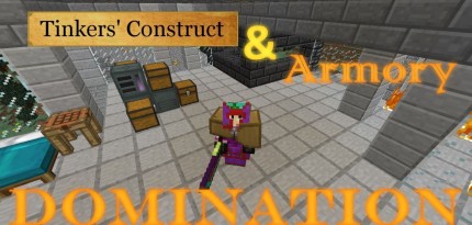 Сборка Tinkers' Domination 1.12.2 (Создай мощное оружие)