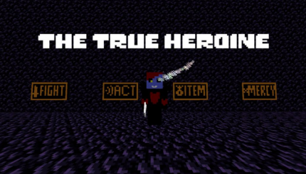 Карта The True Heroine (Undertale) 1.15.2/1.14.4 (ПВЕ)