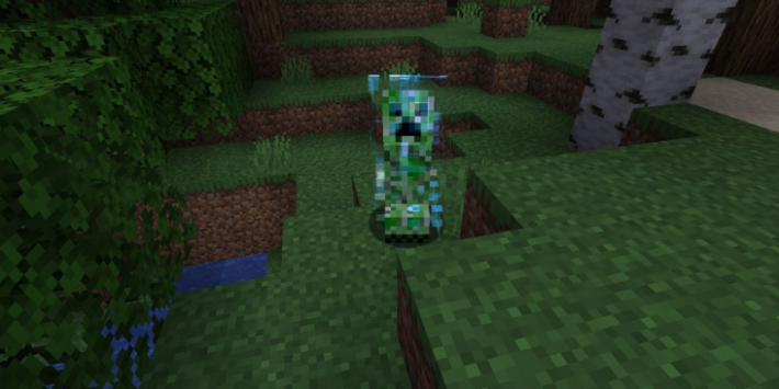 Мод Naturally Charged Creepers 1.18.2/1.17.1 (Заряженные криперы)