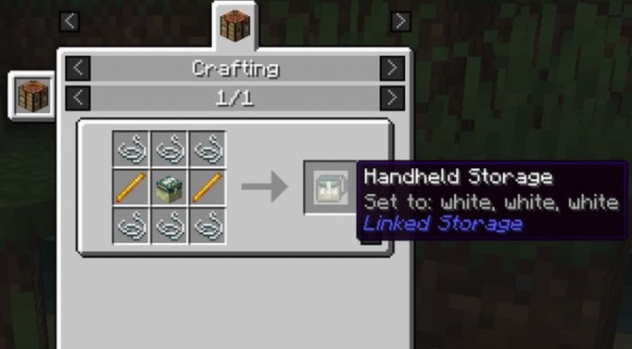 Мод Linked Storage 1.18/1.17.1 (Удаленный сундук)