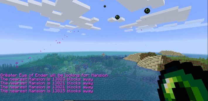 Мод Greater Eye of Ender 1.19/1.18.2 (Большой Глаз Эндера)