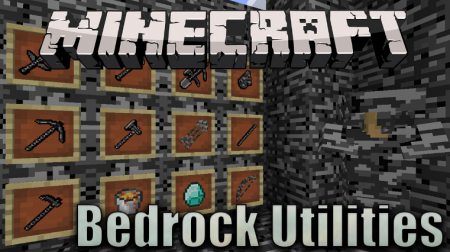 Мод Bedrock Utilities 1.15.2/1.14.4 (Инструменты из Бедрока)