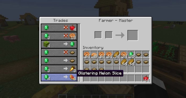 Мод Easier Villager Trading 1.19/1.18.2 (Быстрая торговля)