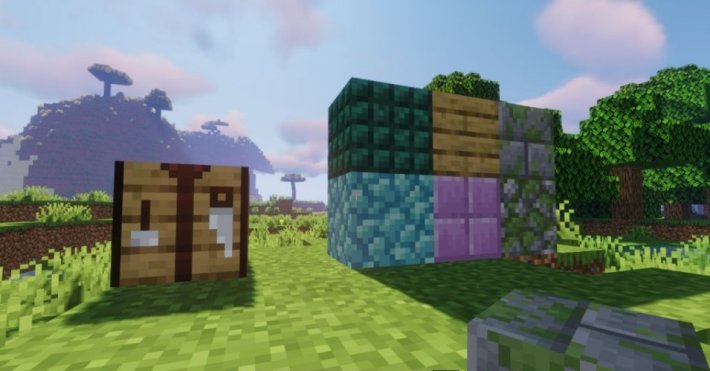 Датапак Recipes – Slab to Block 1.17.1/1.16.5 (Блоки из плит)