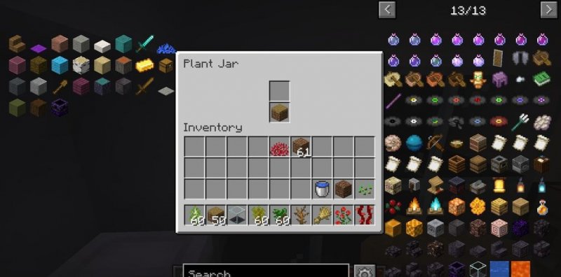 Мод Plant In a Jar 1.20.1/1.19.2 (Удобная ферма)