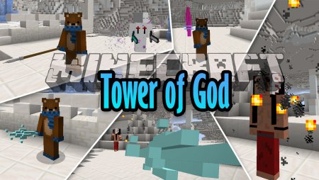 Перейти в новость Мод Tower of God 1.20.1/1.19.4 (Боссы + оружие)