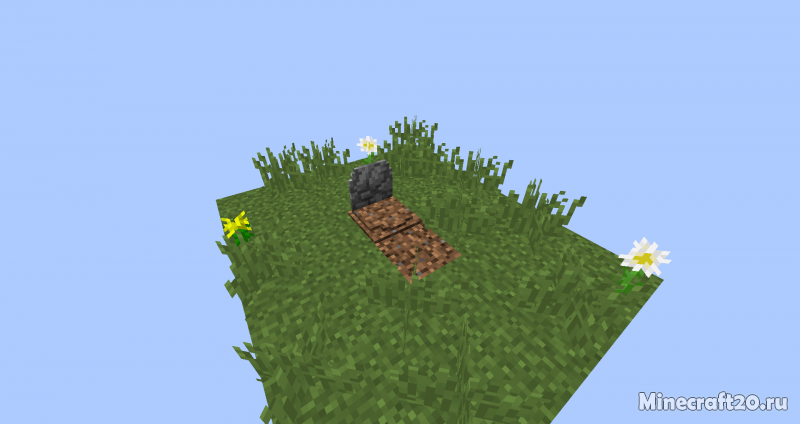 Мод GraveStone 1.20.5/1.19.4 (Могилы, Кладбища)
