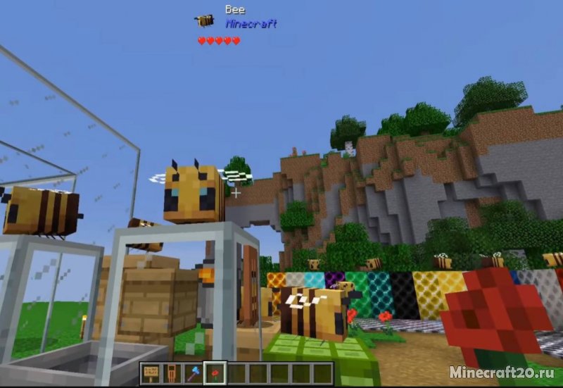 Minecraft resourceful bees гайд