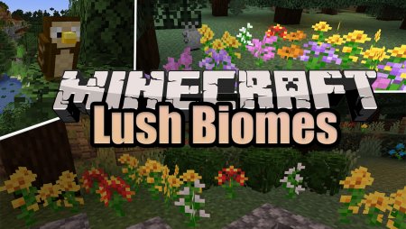 Мод Lush Biomes 1.16.5/1.15.2 (Улучшение природы)