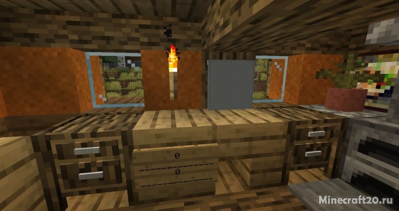 Мод Playtic 'Furniture 1.17.1/1.16.5 (Множество предметов декора)