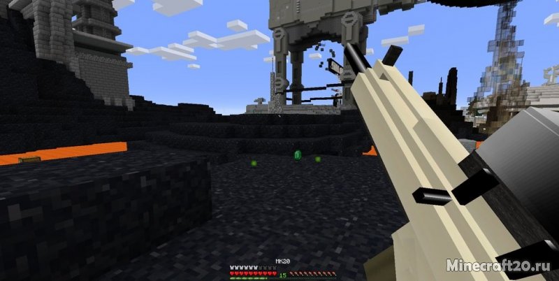 alliance of valiant arms guns мод на майнкрафт