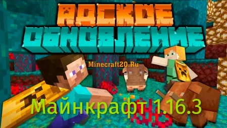 Скачать Minecraft 1.16.3 (Полная версия)