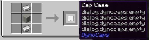 Мод Dynocaps 1.19.3/1.18.1 (Носимсвой дом с собой)
