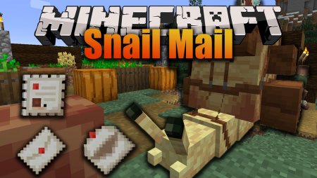 Мод Snail Mail 1.19/1.18.2 (Доставка предметов)