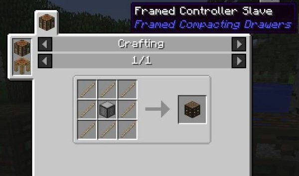 Мод Framed Compacting Drawers 1.18.1/1.17.1 (Компактные ящики)