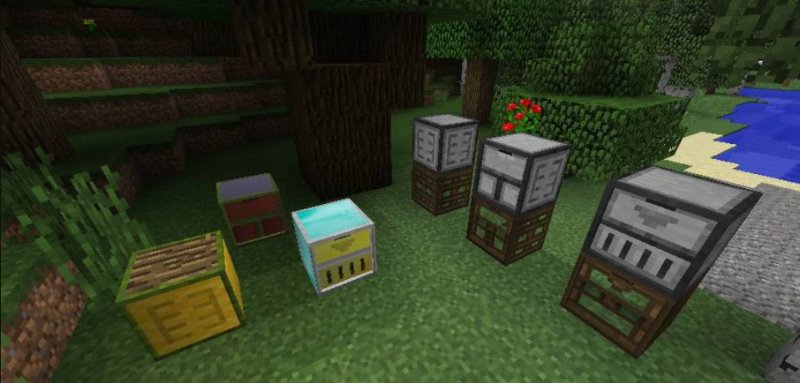 Мод Framed Compacting Drawers 1.18.1/1.17.1 (Компактные ящики)