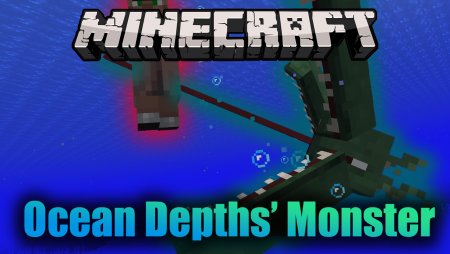 Перейти в новость Мод Ocean Depths Monster 1.16.5/1.16.1 (Глубоководный монстр)