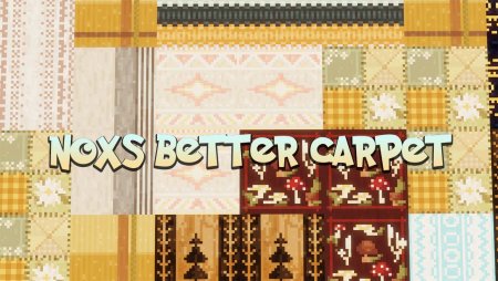Перейти в новость Noxs Better Carpet 1.18.2/1.16.5 (Текстуры ковров)