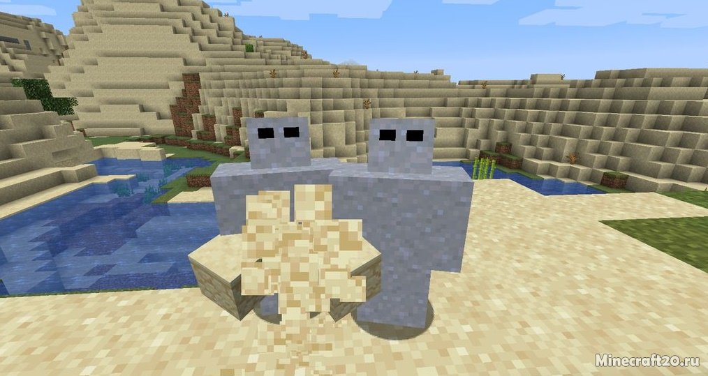 Мод Golemancy 1.18.1/1.16.5 (Глиняные големы)