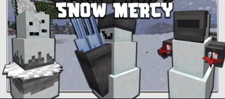 Мод Snow Mercy 1.18.1/1.16.5 (Вторжение снеговиков)