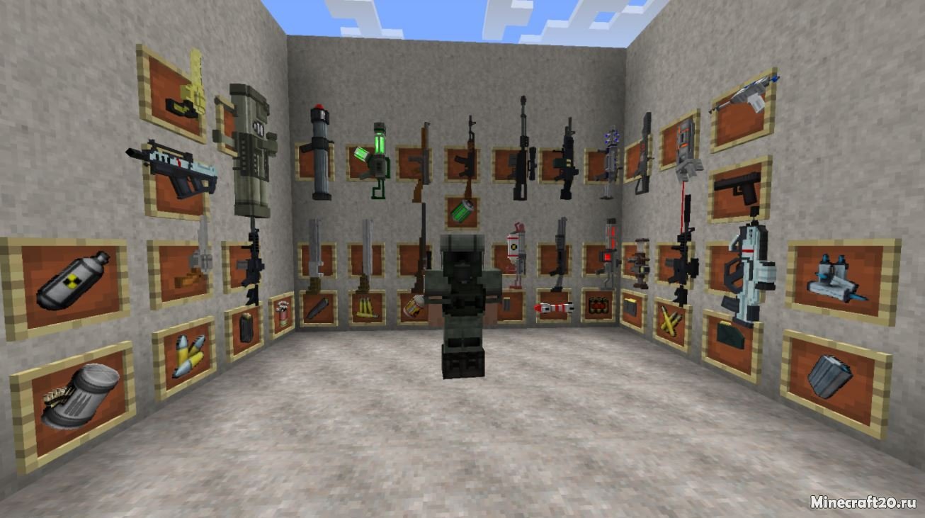 Мод Techguns 1.12.2/1.7.10 (Оружие, NPC, Машины) | 15-07-2018, 14:23 - Моды для Minecraft / Броня / Оружие / 1.12.2 / 1.7.10