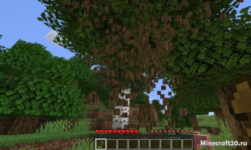 Tree mod 1.12 2. Мод Falling Tree 1.16.5. Мод на падающие деревья. Майнкрафт дерево поломанное. Мод чтобы деревья ломались.