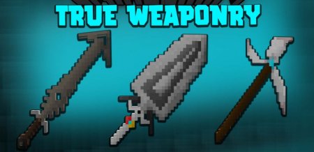 Мод True Weaponry 1.16.5 (Оружие: Мечи, Коса)