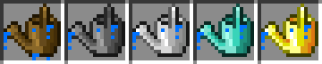 Мод CT Watercan 1.16.5/1.14.4 (5 новых типов леек)