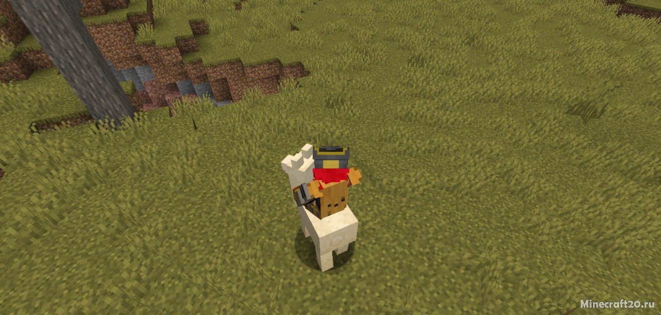 Мод Llama Steeds 1.16.5/1.15.2 (Ездим на ламах) | 14-05-2021, 17:58 - Моды для Minecraft / Fabric / Мобы / 1.16.5 / 1.16.1  / 1.15.2 / 1.14.4