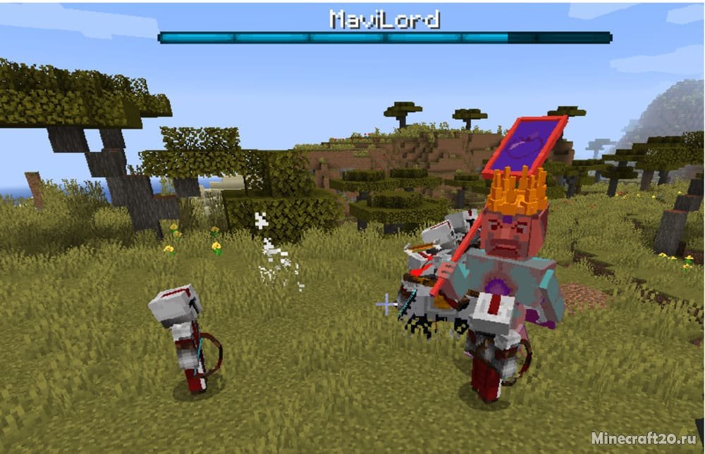 Мод Lord of Banners 1.16.5 (Создай свою армию) | 24-05-2021, 23:29 - Моды для Minecraft / Мобы / 1.16.5