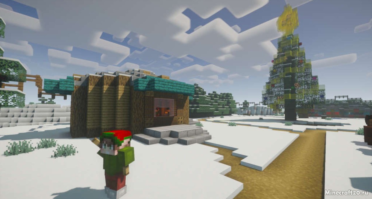 Карта Fixing Christmastown 1.16.5 (Рождественский городок) | 30-05-2021, 16:32 - Карты для Minecraft / 1.17 / 1.16.5 / 1.16.4 / 1.16.3 / 1.16.2 / 1.16.1 / 1.16 / Приключения / Карты на прохождение