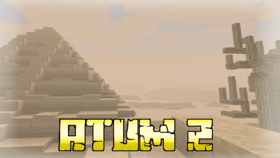 Перейти в новость Мод Atum 2: Return to the Sands 1.16.5/1.15.2 (Песчаное измерение)