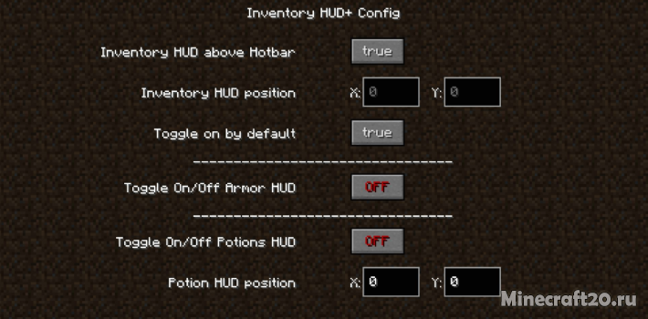 Мод Inventory HUD+ 1.20.4/1.19.4 (Игровые панели) | 9-12-2023, 12:06 - Моды для Minecraft / Fabric / Броня / 1.20.4 / 1.20.2 / 1.20.1 / 1.20 / 1.19.4 / 1.19.3 / 1.19.2 / 1.19.1 / 1.19 / 1.18.2 / 1.18.1 / 1.18 / 1.17.1 / 1.17 / 1.16.5 / 1.16.4 / 1.16.3 / 1.16.2  / 1.16.1  / 1.15.2 / 1.14.4