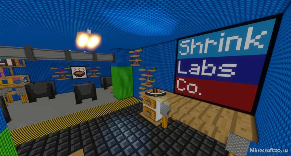 Карта Shrink Parkour 3 - 1.17/1.16.5 (Паркур на фабрике) | 16-06-2021, 14:28 - Карты для Minecraft / 1.17 / 1.16.5 / 1.16.4 / 1.16.3 / 1.16.2 / 1.16.1 / 1.16 / Паркур карты / Карты на прохождение