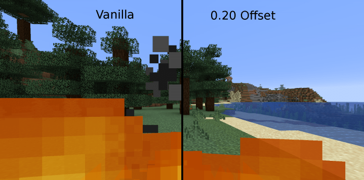 Мод Low Fire 1.18/1.17.1 (Новая анимация огня)