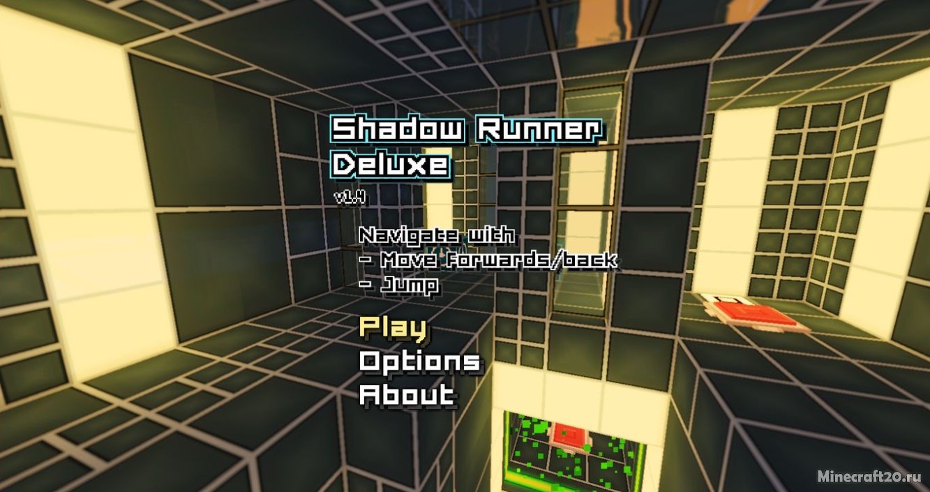 Карта Shadow Runner Deluxe 1.17/1.16.5 (Головоломка) | 20-06-2021, 22:33 - Карты для Minecraft / 1.17 / 1.16.5 / 1.16.4 / 1.16.3 / 1.16.2 / 1.16.1 / 1.16 / 1.15.2 / 1.15.1 / 1.14.4 / 1.14.3 / 1.14.2 / 1.14