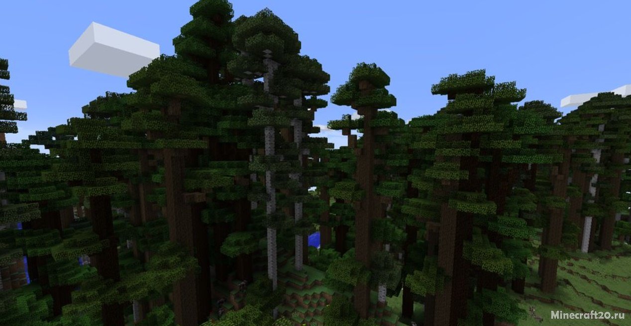 Мод Huge Trees 1.18.2/1.16.5 (Огромные деревья) | 16-05-2022, 13:14 - Моды для Minecraft / Деревья и растения / Миры и биомы / 1.18.2 / 1.16.5 / 1.16.4 / 1.12.2