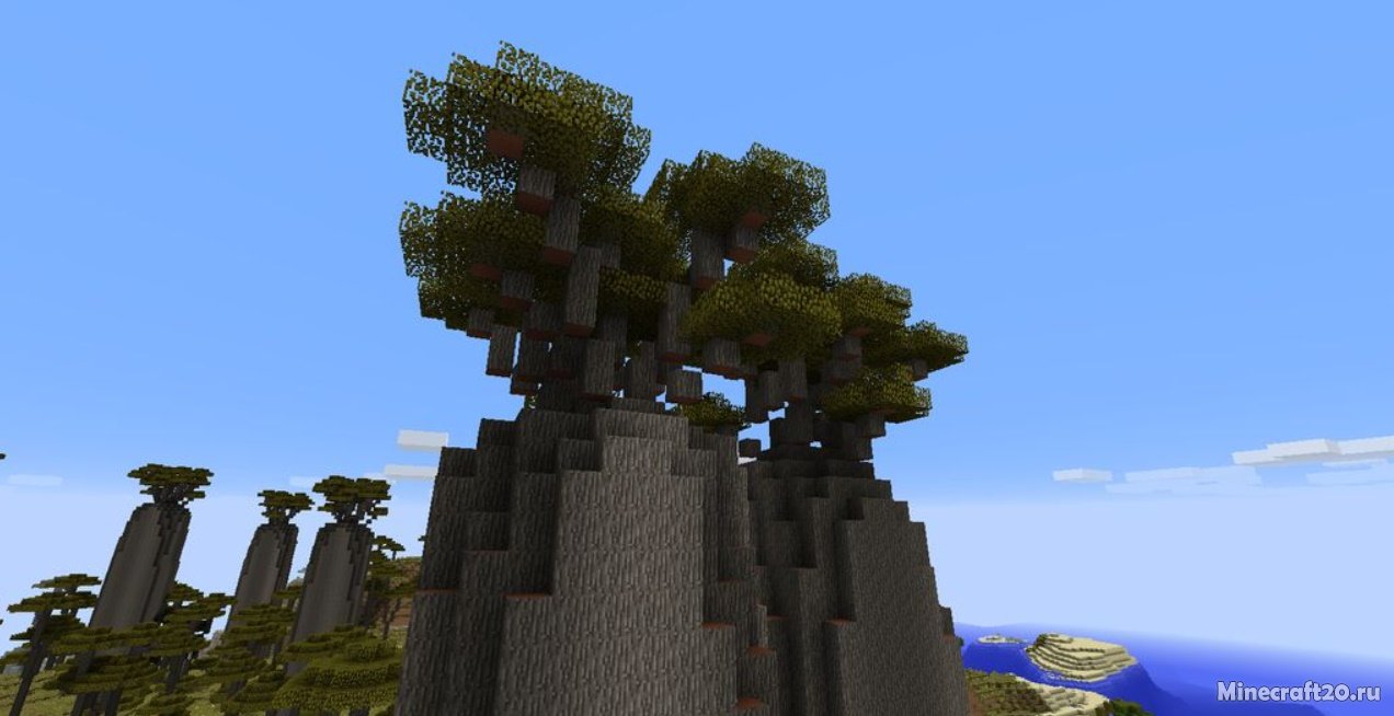 Мод Huge Trees 1.18.2/1.16.5 (Огромные деревья) | 16-05-2022, 13:14 - Моды для Minecraft / Деревья и растения / Миры и биомы / 1.18.2 / 1.16.5 / 1.16.4 / 1.12.2