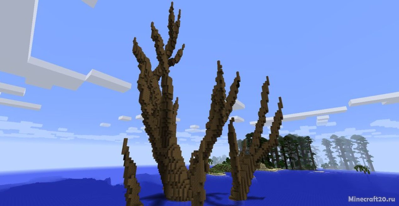 Мод Huge Trees 1.18.2/1.16.5 (Огромные деревья) | 16-05-2022, 13:14 - Моды для Minecraft / Деревья и растения / Миры и биомы / 1.18.2 / 1.16.5 / 1.16.4 / 1.12.2