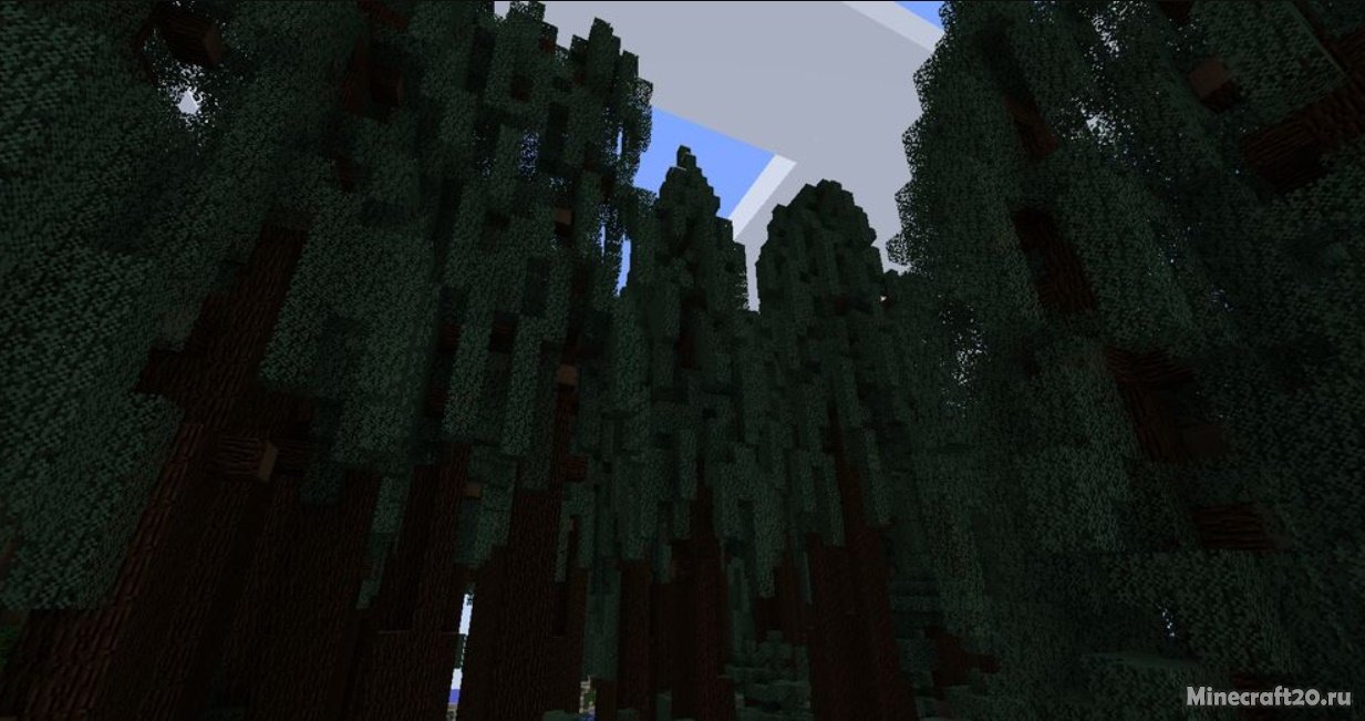 Мод Huge Trees 1.18.2/1.16.5 (Огромные деревья) | 16-05-2022, 13:14 - Моды для Minecraft / Деревья и растения / Миры и биомы / 1.18.2 / 1.16.5 / 1.16.4 / 1.12.2