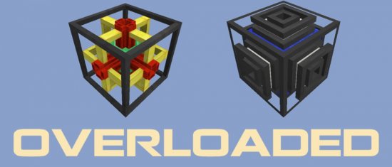 Перейти в новость Мод Overloaded 1.16.5/1.15.2 (Очень сжатые блоки)