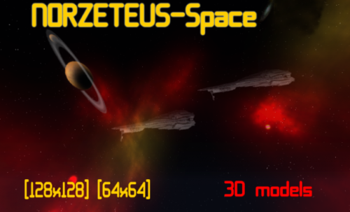 Norzeteus Space 1.17/1.16.5 (Космические текстуры 64х/128х)