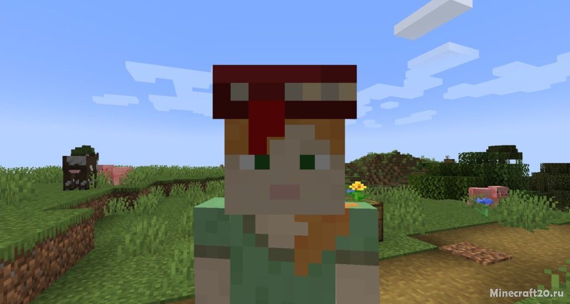 Мод Goosik’s Villager Hats 1.20.4/1.19.4 (Уникальные шляпы) | 17-12-2023, 16:48 - Моды для Minecraft / Fabric / Одежда / 1.20.4 / 1.20.2 / 1.20.1 / 1.18.2 / 1.18.1 / 1.18 / 1.17.1 / 1.17