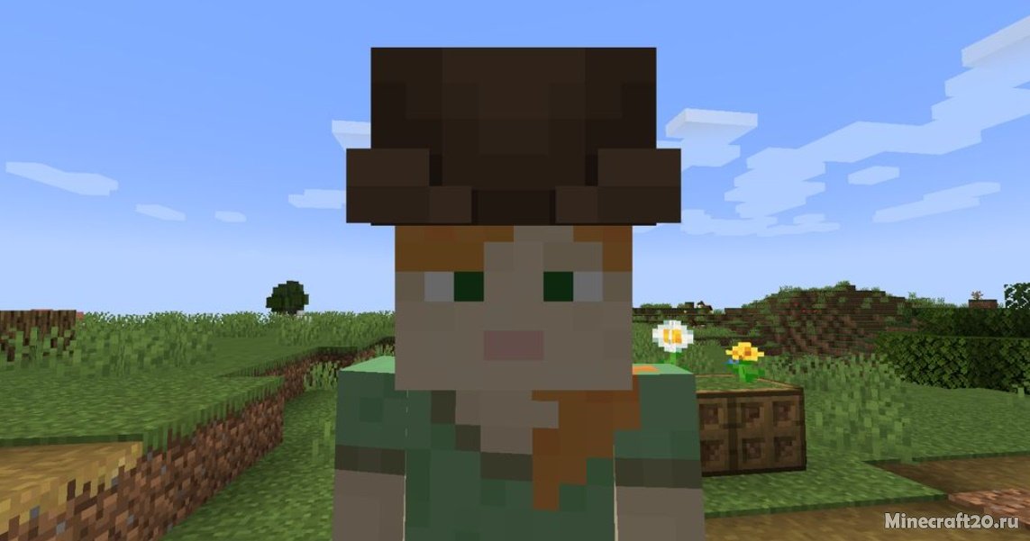 Мод Goosik’s Villager Hats 1.20.4/1.19.4 (Уникальные шляпы) | 17-12-2023, 16:48 - Моды для Minecraft / Fabric / Одежда / 1.20.4 / 1.20.2 / 1.20.1 / 1.18.2 / 1.18.1 / 1.18 / 1.17.1 / 1.17