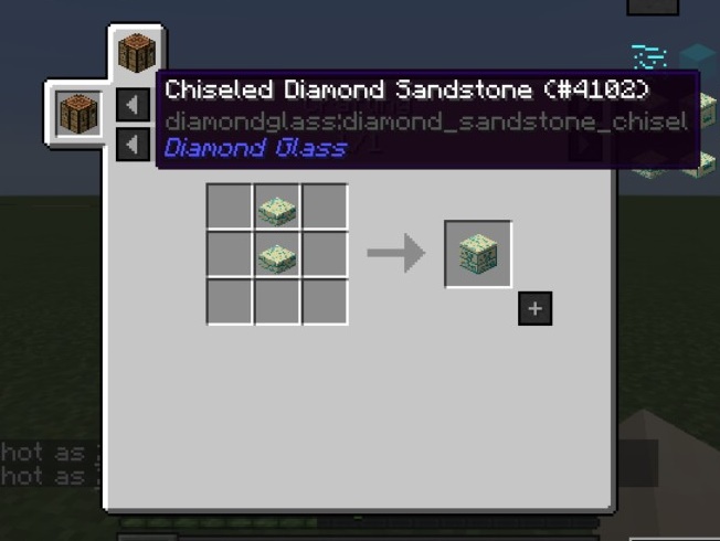 Мод Diamond Glass 1.18.1/1.17.1 (Алмазное стекло)